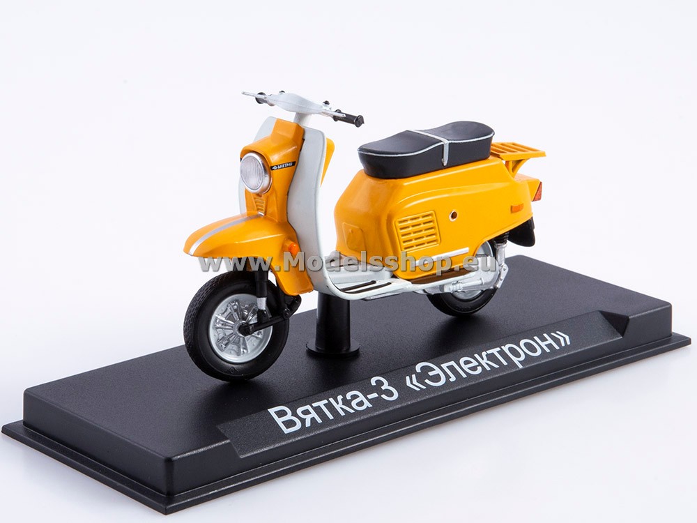 Motorcycle magazine series (Modimio) No.35 with model of Vyatka 3 