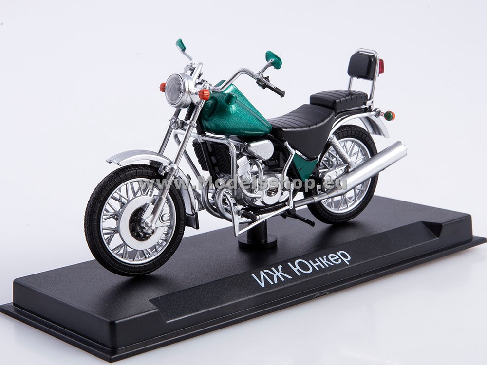Motorcycle magazine series (Modimio) No.37 with model of IZH 6.113-05 