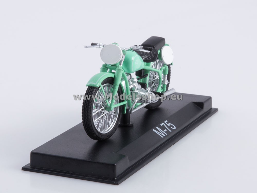Motorcycle magazine series (Modimio) No.39 with model of М-75