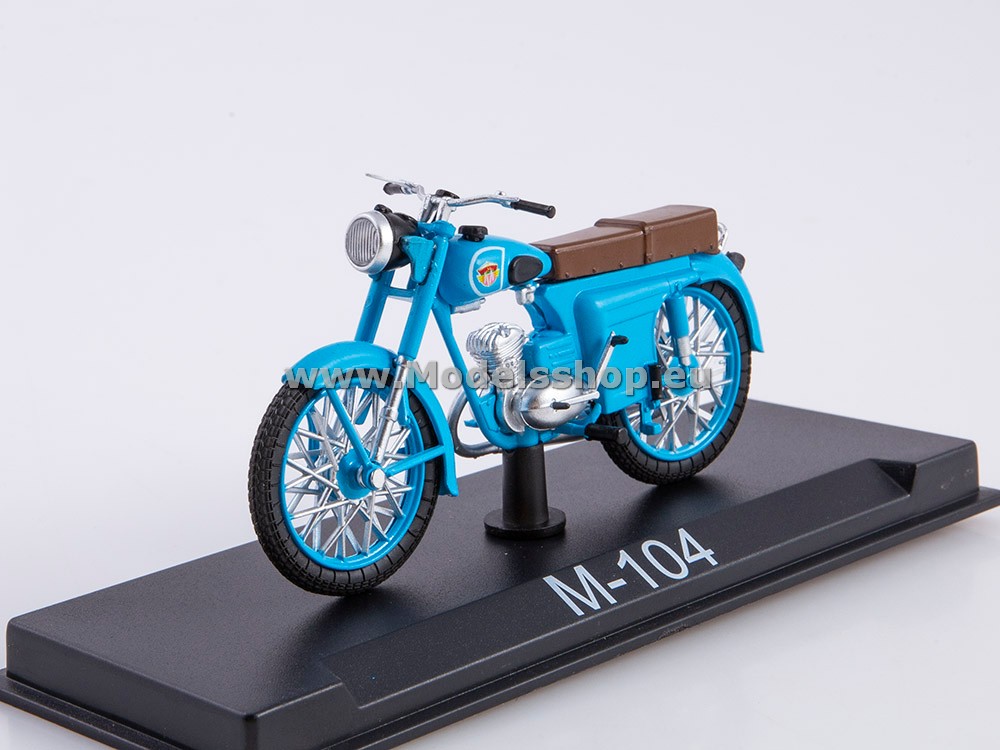 Motorcycle magazine series (Modimio) No.45 with model of M-104