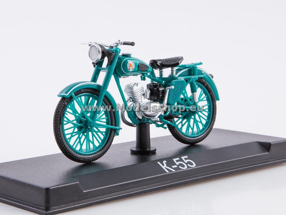 Motorcycle magazine series (Modimio) No.49 with model of K-55