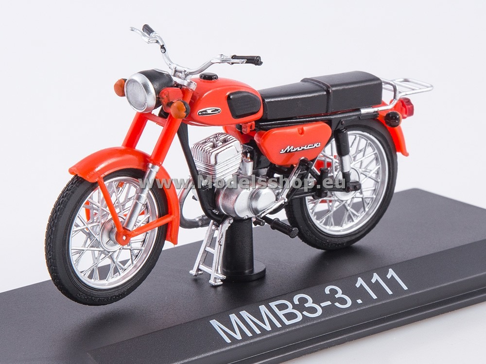 Motorcycle magazine series (Modimio) No.54 with model of MMVZ-3.111