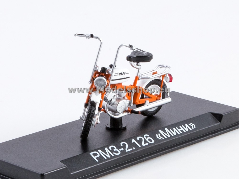 Motorcycle magazine series (Modimio) No.58 with model of RMZ-2.126 
