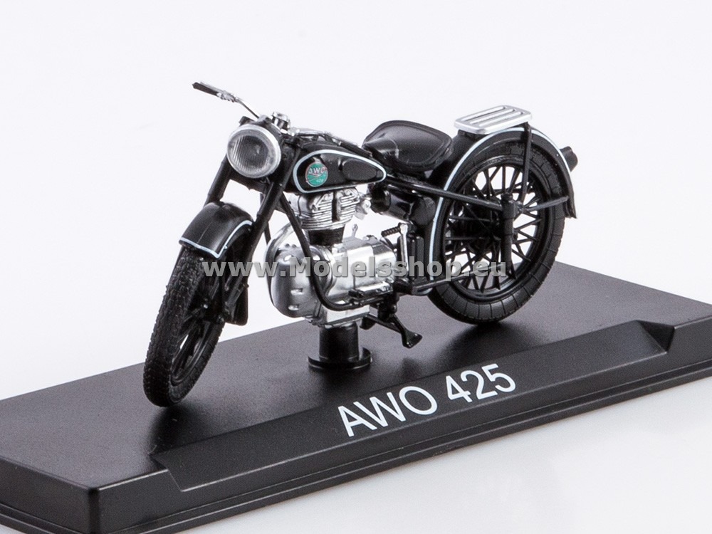 Motorcycle magazine series (Modimio) No.60 with model of AWO-425