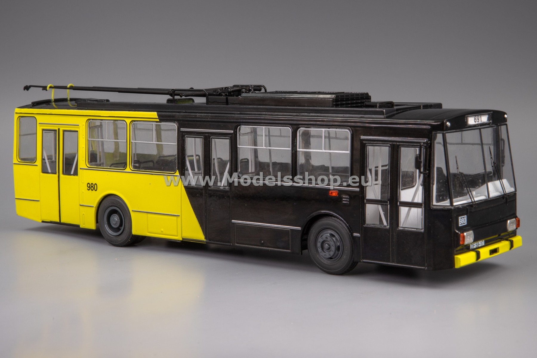 PCL47172 Skoda 14TR, trolleybus, Potsdam (w./ decals) /black - yellow/
