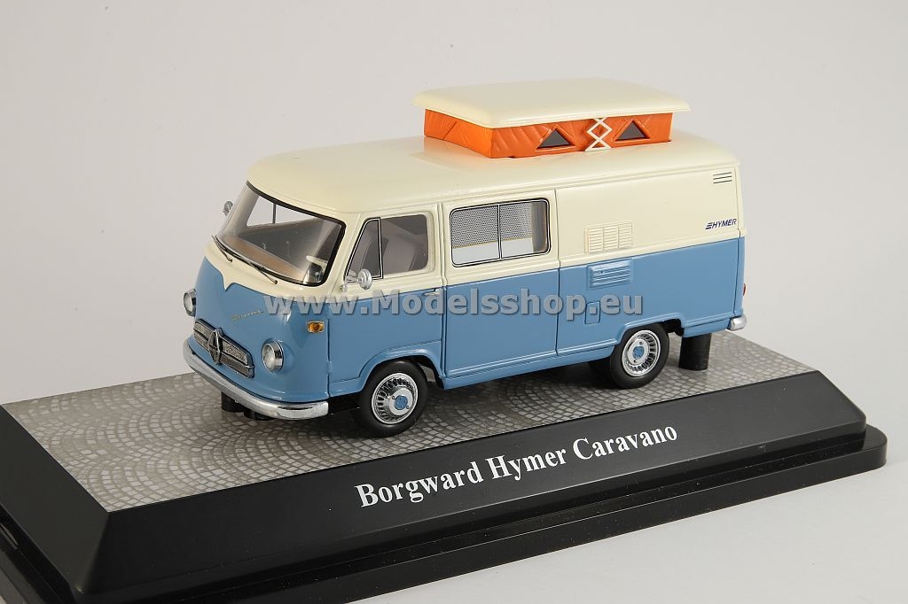 Hymer - Borgward Caravano camper /light blue-white/