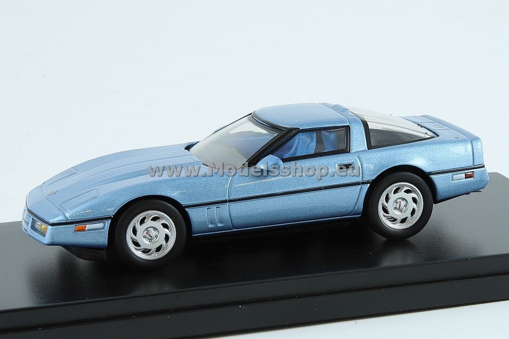 Chevrolet Corvette (C4), 1984 /metallic-light-blue/