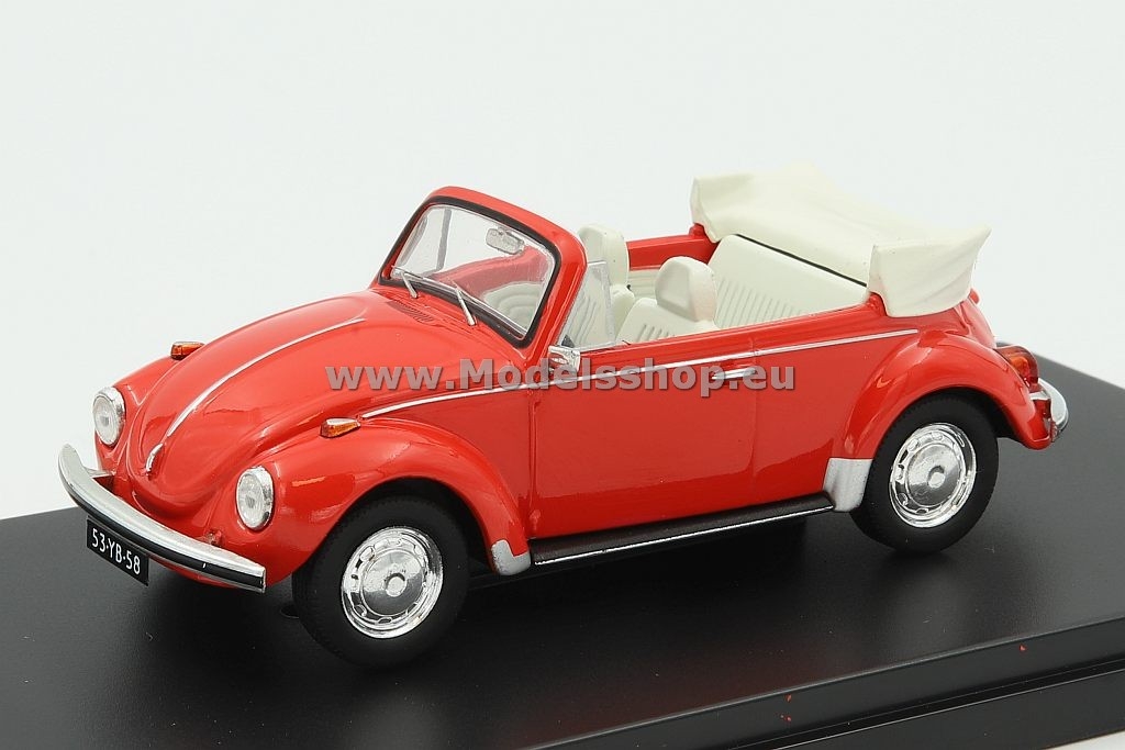 VW Beetle Cabriolet, 1973 /red/