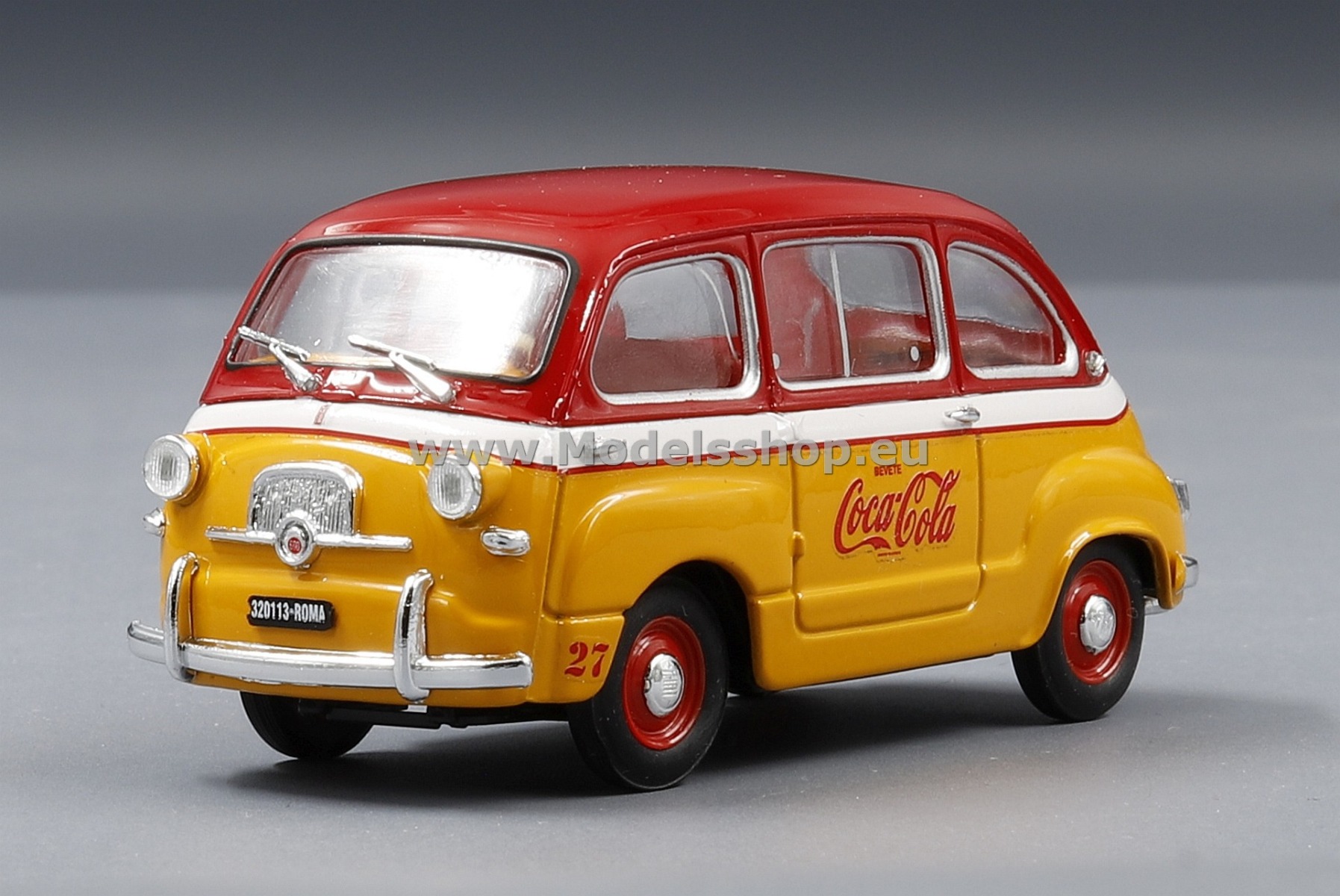 Fiat 600D Multipla, Coca Cola, Olympic Games Rome /red- orange/