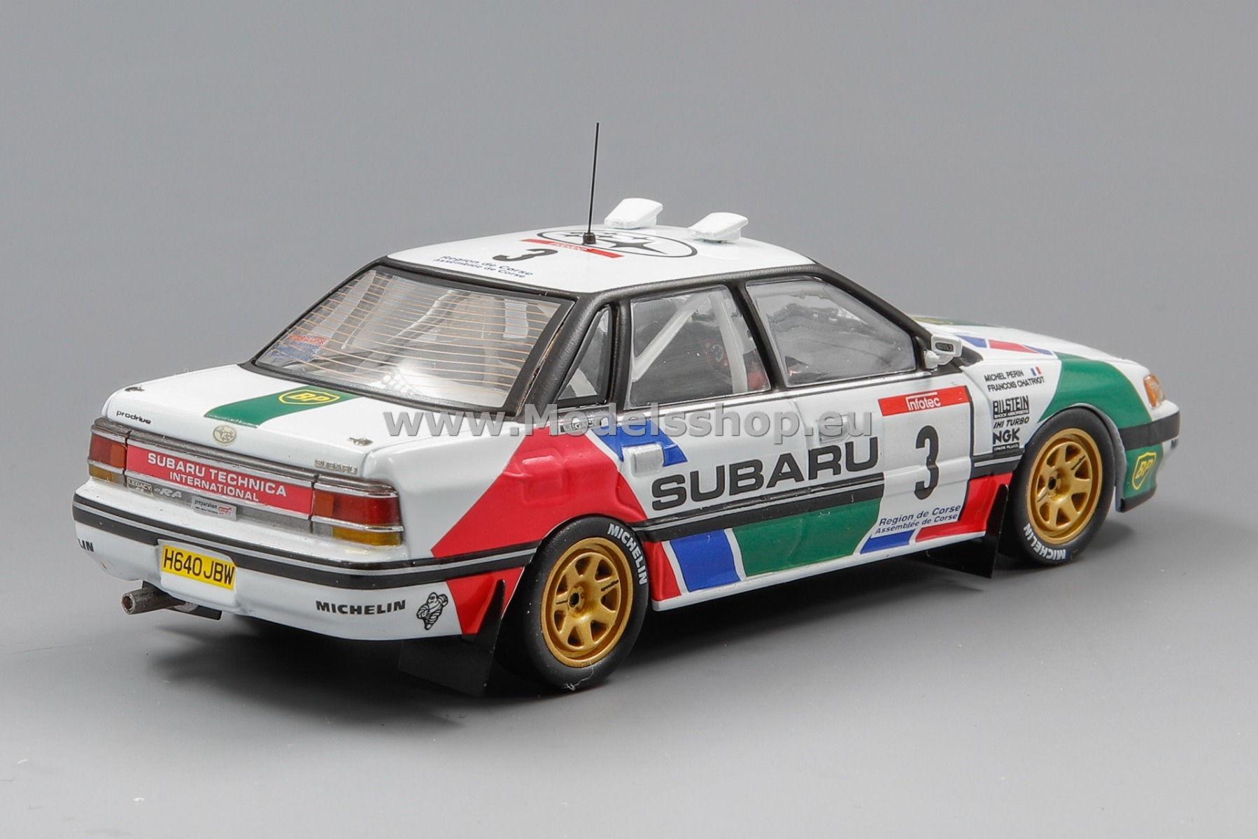 スバル レガシー RS 1991年RACラリー #11 A.Vatanen/B.Berglund イクソ