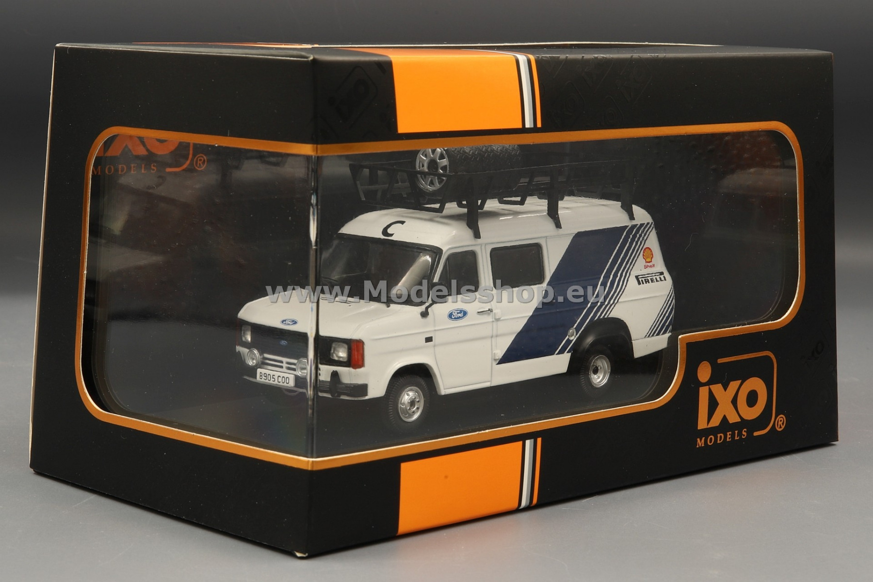 Modèle Réduit 1/43 FORD TRANSIT MK1 Rallye D'Assistance N°54 Team Ford Motorsport - ALTAYA Neuf Boîte Fermée