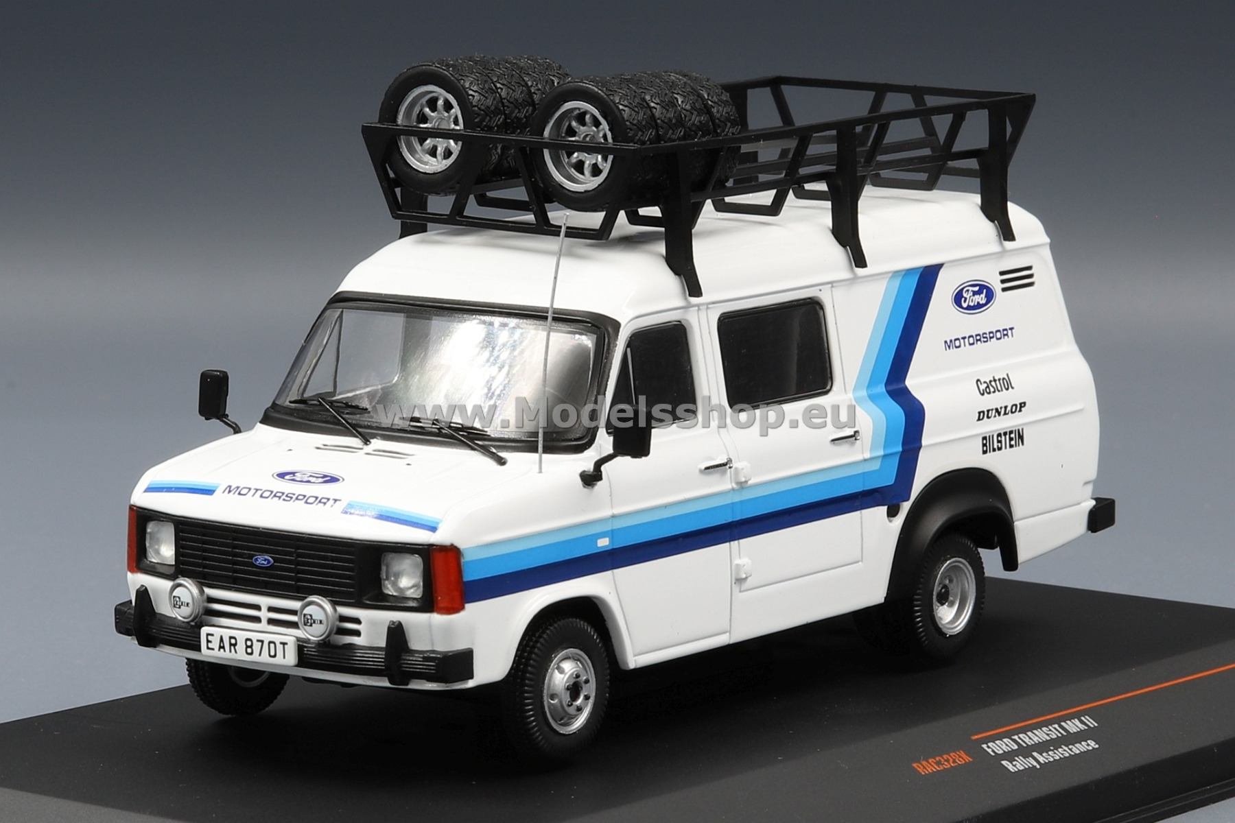 Ford Transit MK II, Team Ford, Ford Motorsport, 1979, Assistance with roof rack