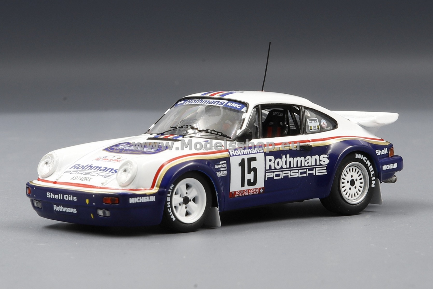 Porsche 911 SC/RS, No.15, Rothmans, Rallye WM, Rallye tour de Corse 1985 B.Coleman/R.Morgan