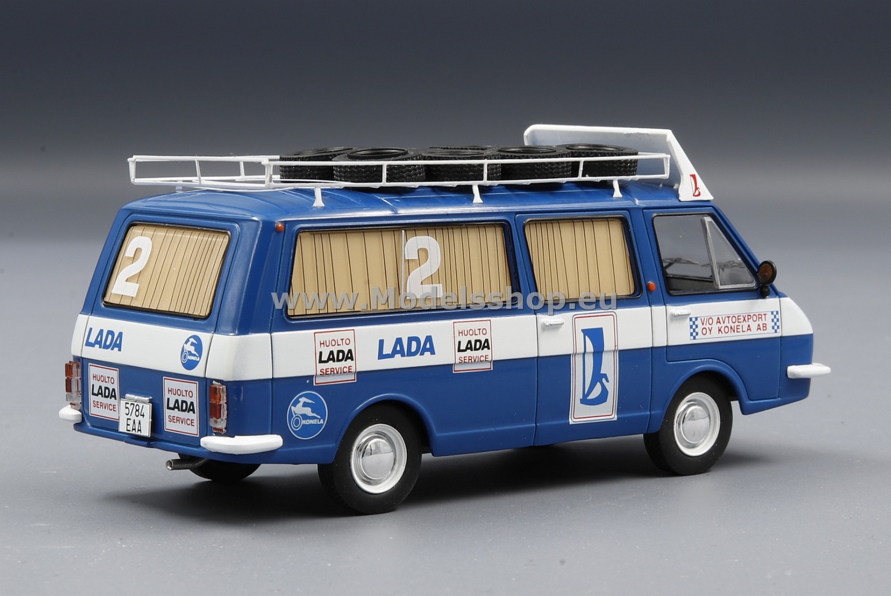 RAF 2203 Latvia, Lada Rally service, 1000 Lakes 1984 Rally