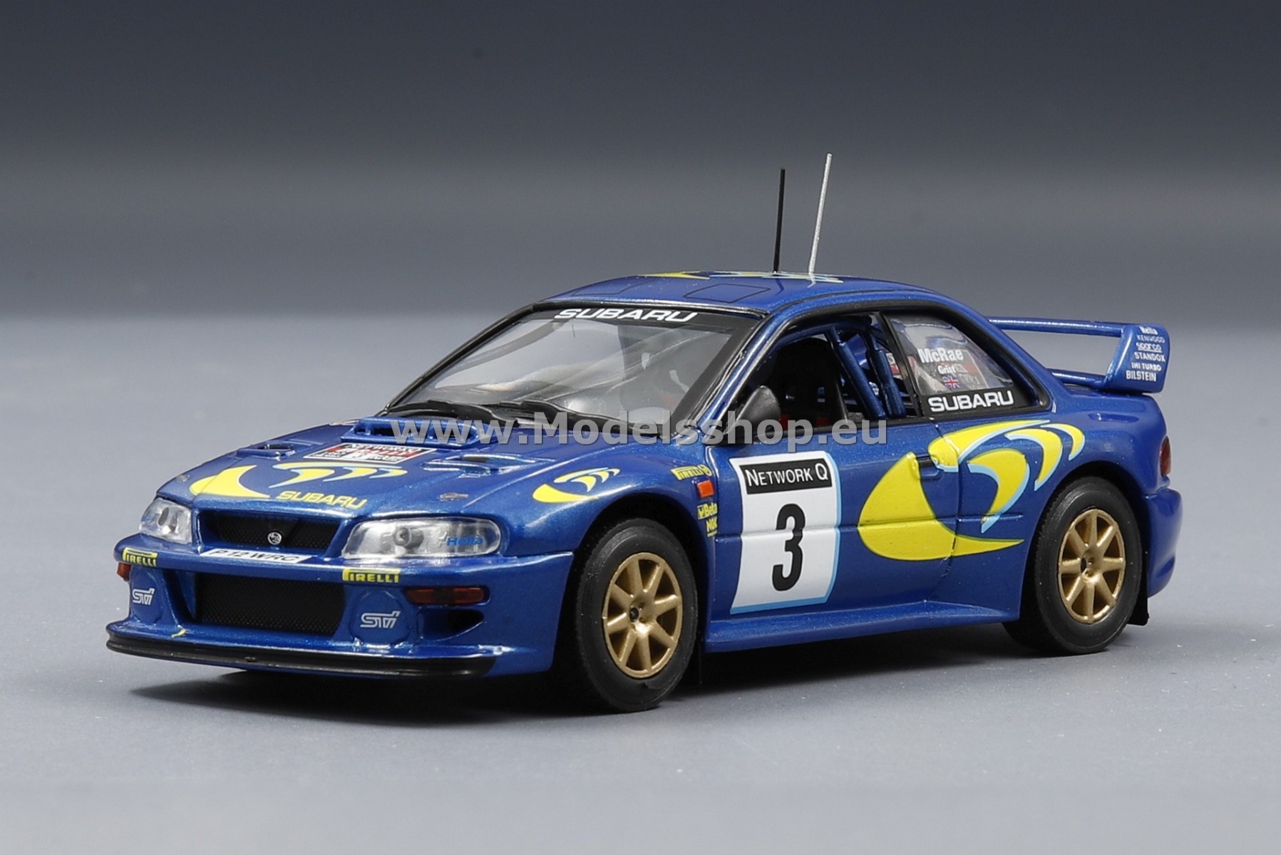 Subaru Impreza S5 WRC, No.3, Rallye WM, RAC Rally 1997 / 25th RAC anniversary Edition, C.McRae/N.Grist