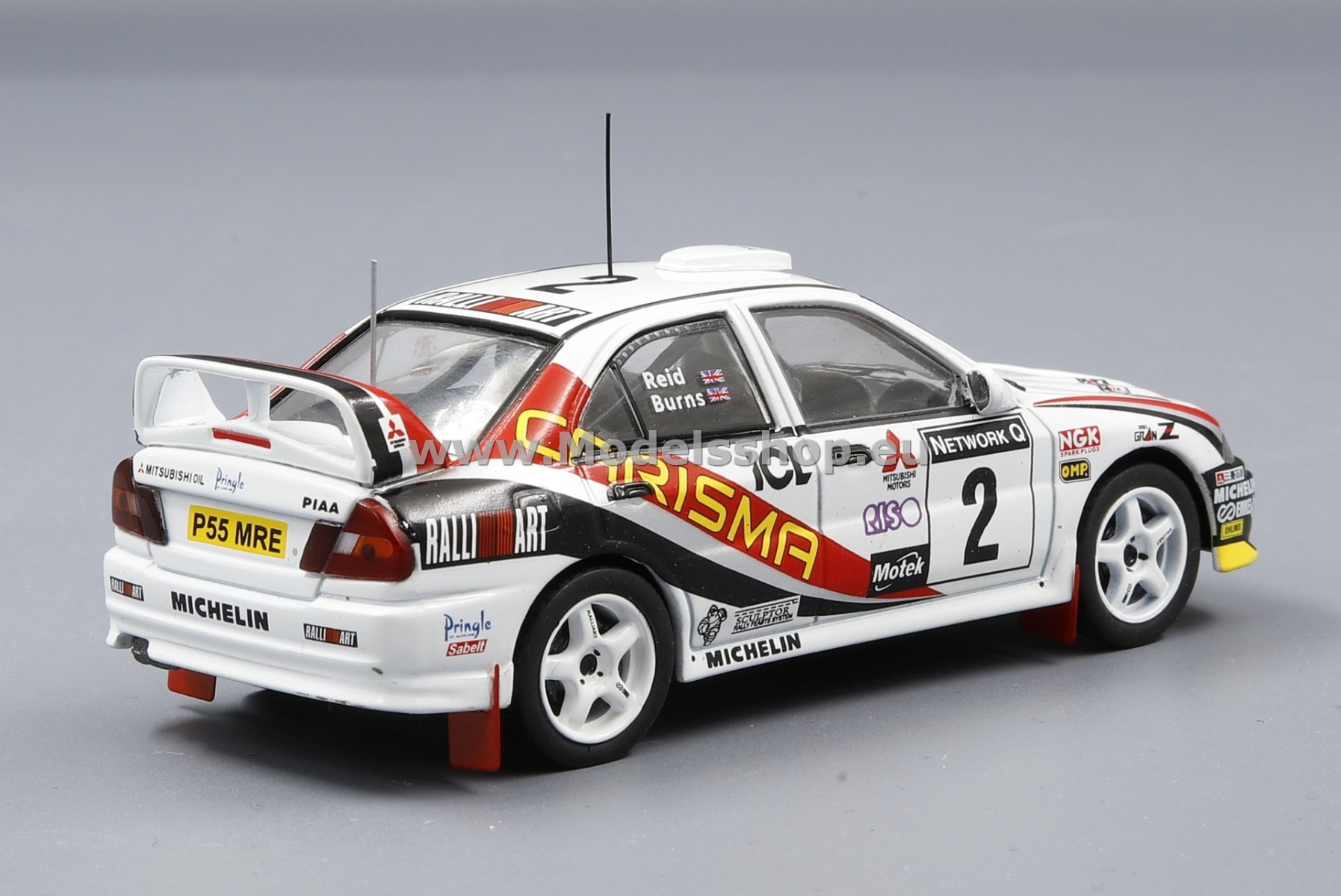 イクソ 1/43 三菱 カリスマ GT Evo IV 1997 RACラリー #2 R