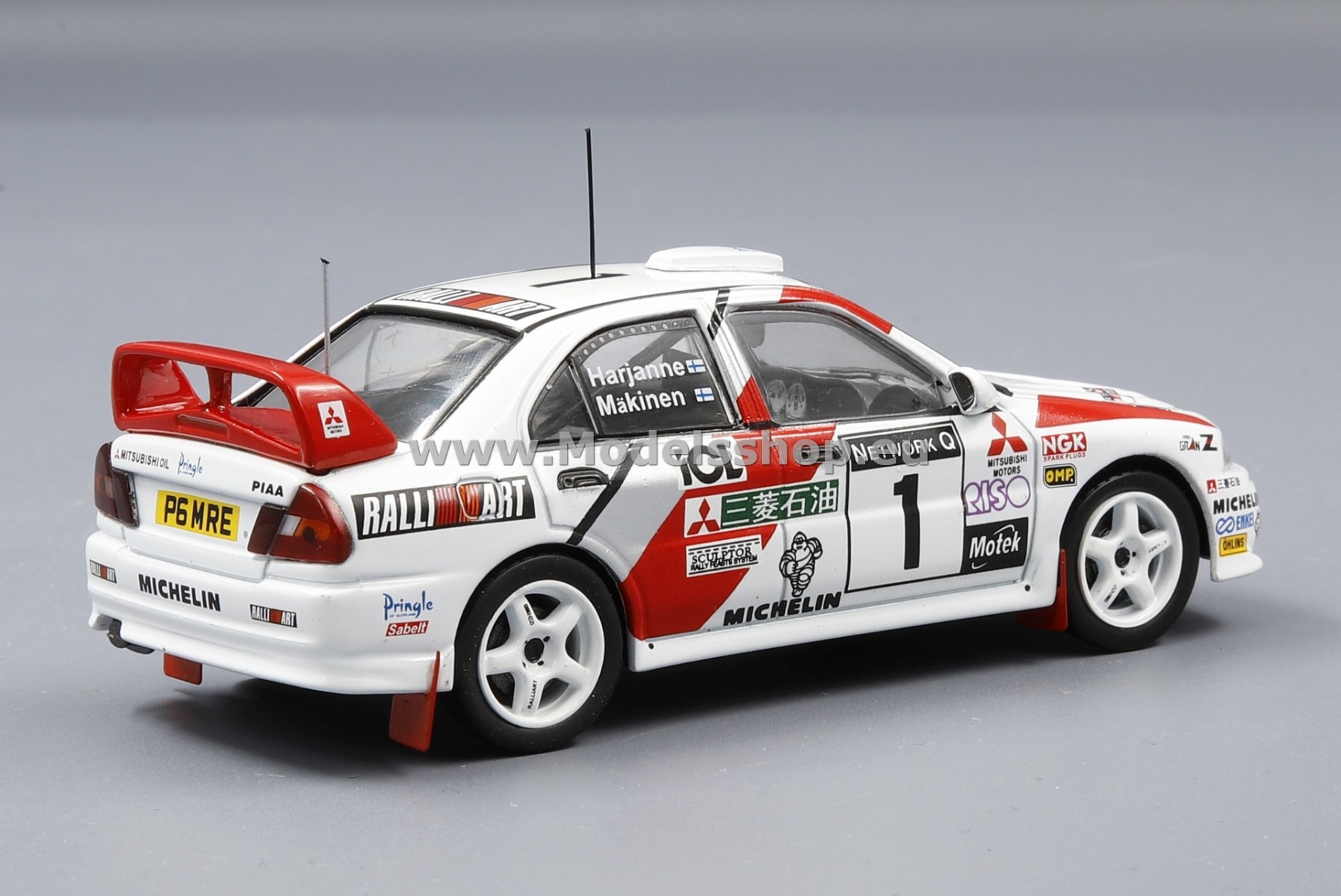 IXO 1/43 三菱 ランサーエウ゛ォリューション Ⅳ 1997 RACラリー