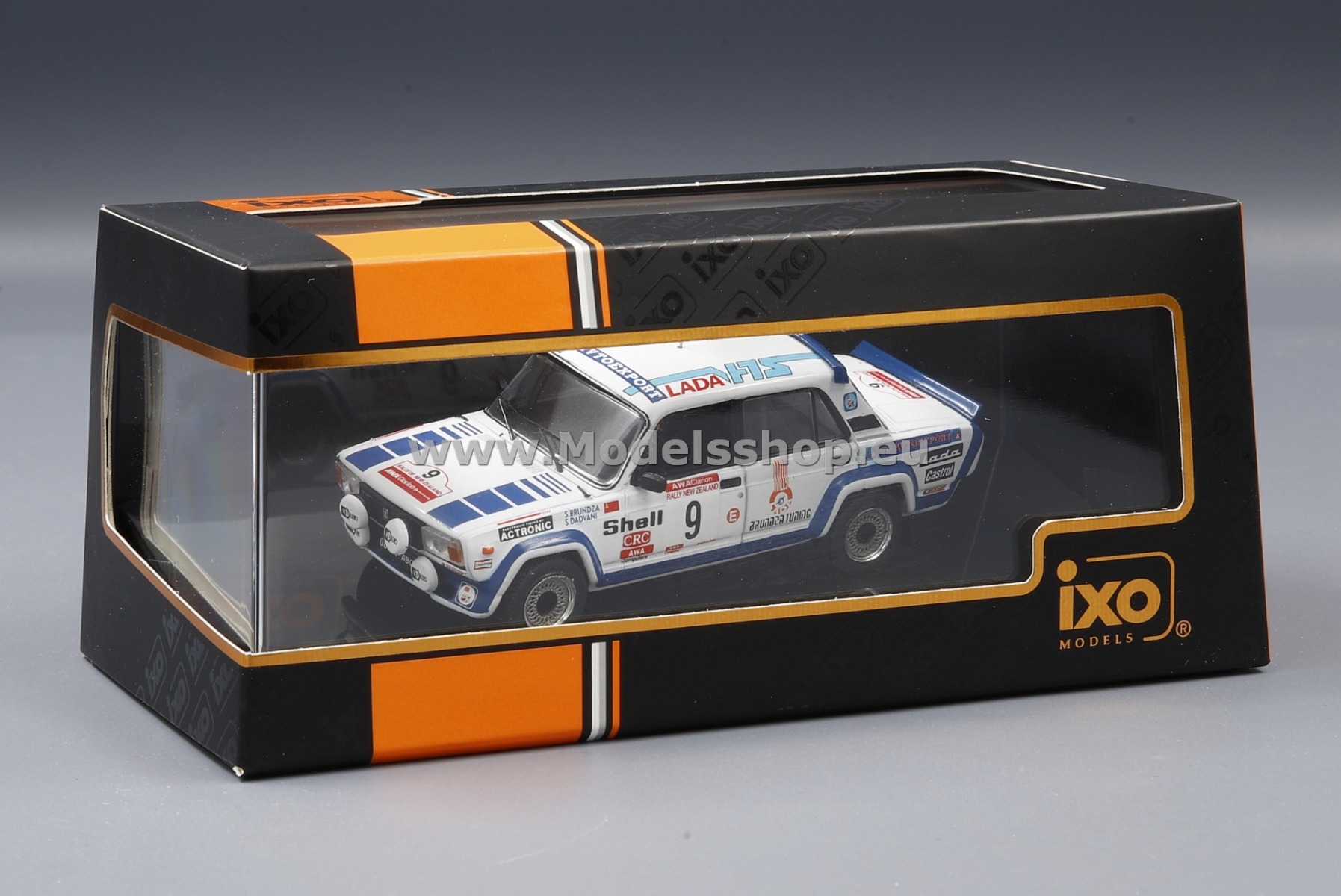 IXO RAC396 Lada 2105 VFTS, No.9, Rallye WM, Rallye New Zealand