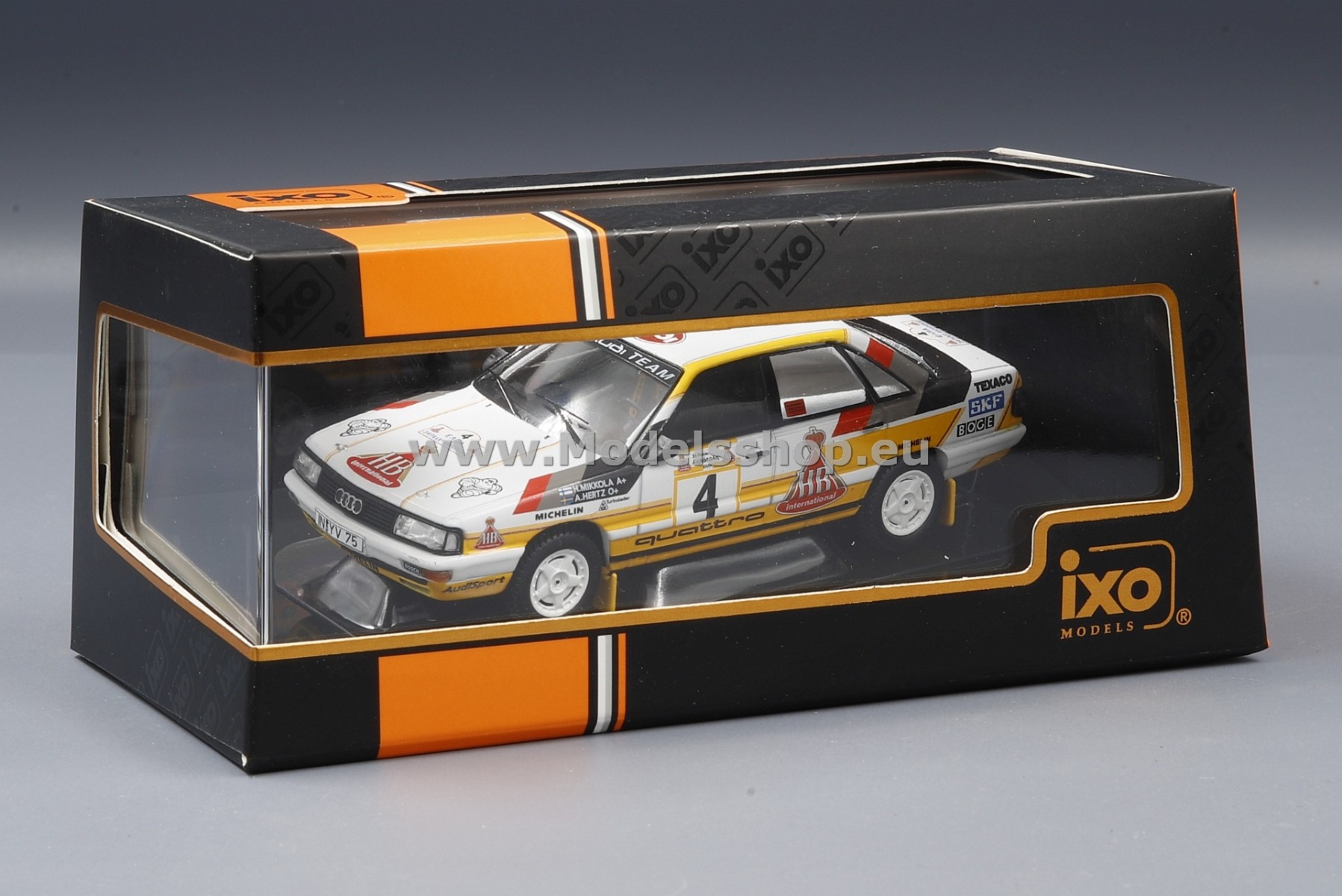 Audi 200 Quattro, No.4, HB Audi team, HB, Rallye WM, Rallye