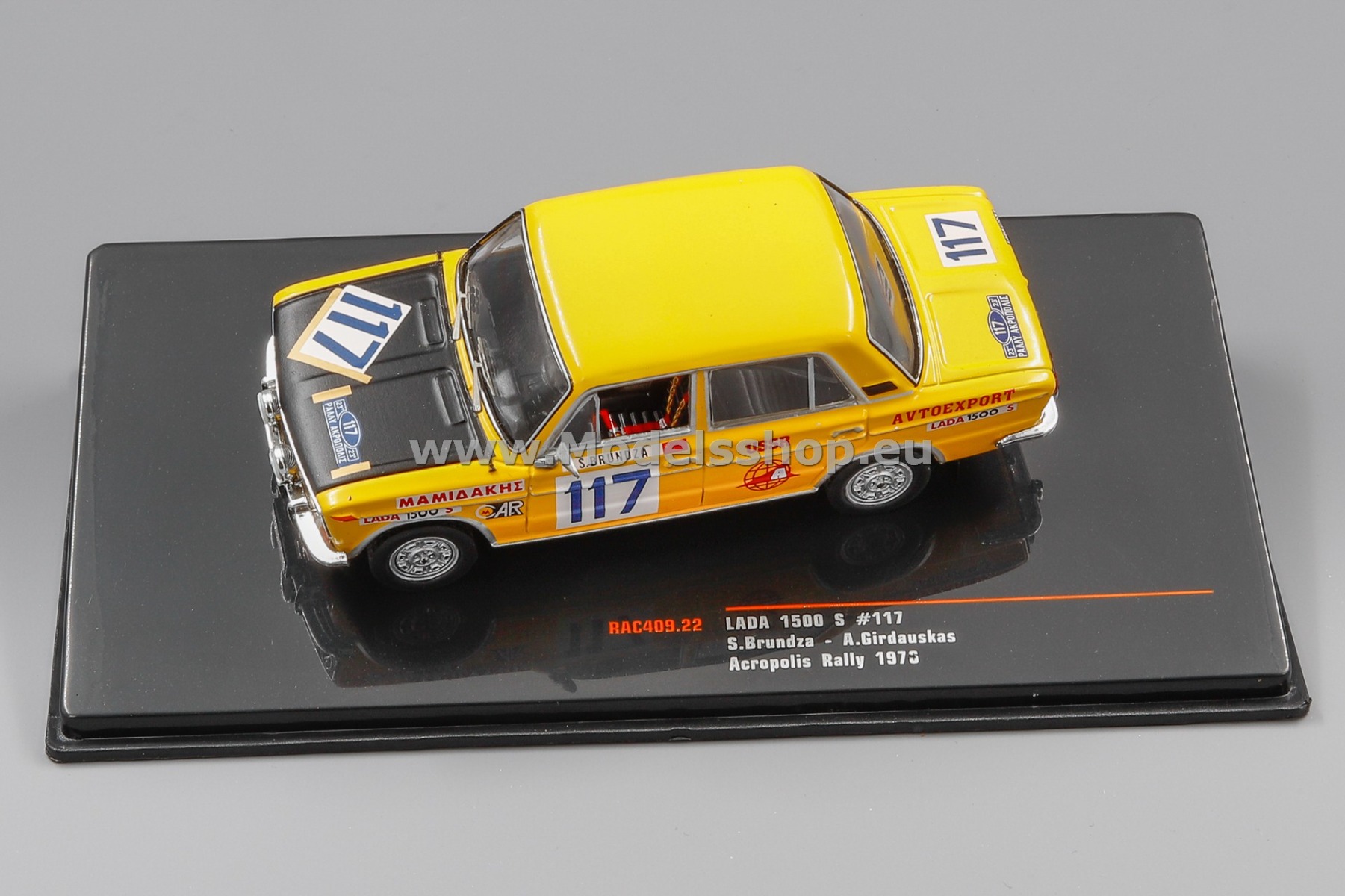VAZ-2101 Lada 1200 (1976) Taxi Addis Abeba CIXJ000032 IXO 1:43