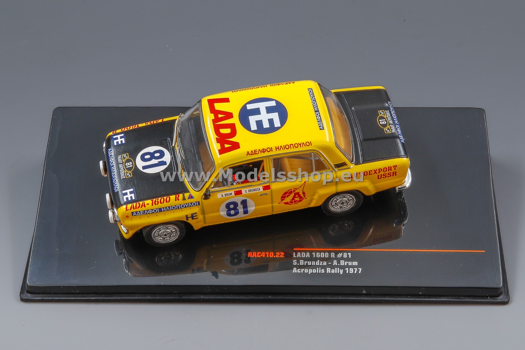 IXO RAC410.22 Lada 1600 R, No.81, Rallye WM, Rallye IXO RAC410.22 Lada 1600 R, No.81, Rallye WM, Rallye