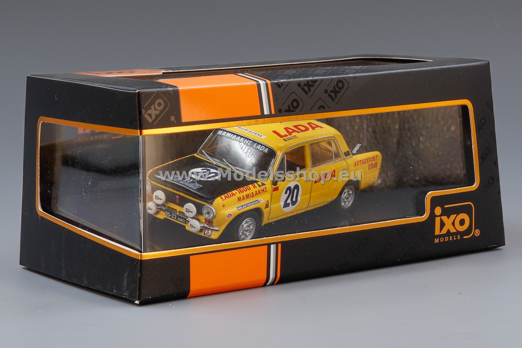 IXO RAC411.22 Lada 1600 R, No.20, Rallye WM, Rallye Acropolis 1978