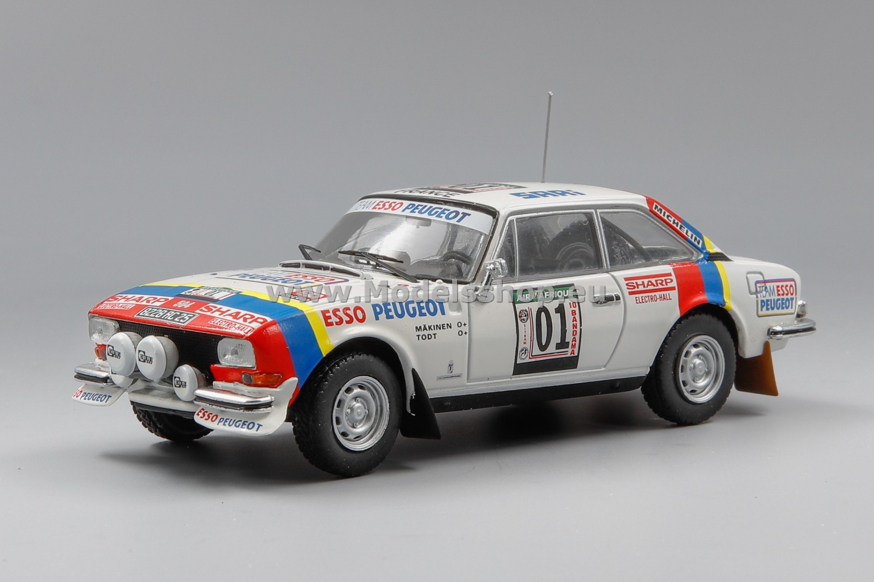 IXO RAC417C.22 Peugeot 504 Coupe V6, No.3, Rally WM, Rallye IXO RAC417C.22 Peugeot 504 Coupe V6, No.3, Rally WM, Rallye