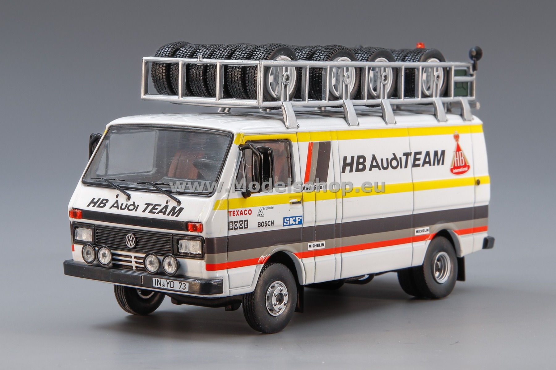 IXO RAC419X.22 Bedford Blitz, team Irmscher Rally Assistance