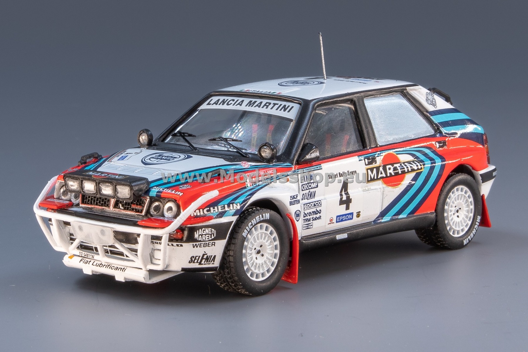 Lancia Delta Integrale 16V, No.4, Safari Rally 1990 A.Fiorio/L.Pirollo