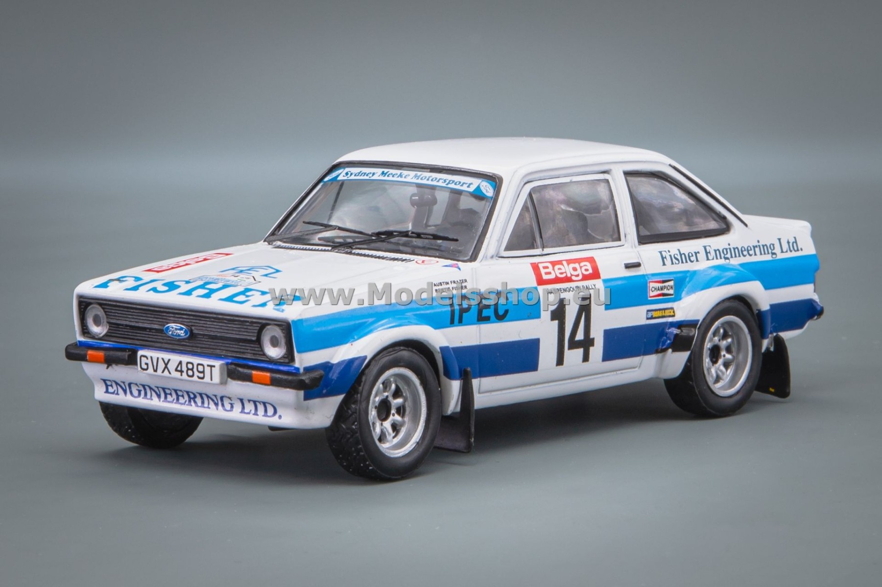 IXORAC441.22 Ford Escort MK II RS 1800, No.14, Haspengouw Rally 1980, B.Fisher - A.Frazer