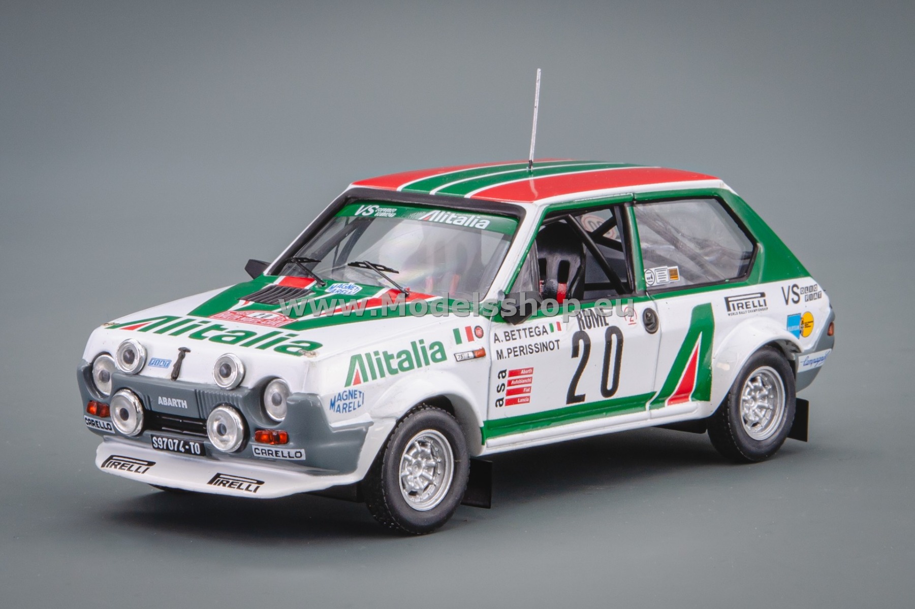 IXORAC445B.22 Fiat Ritmo 75 Abarth, No.20, Rally Monte Carlo 1979 A.Bettega - M.Perissinot
