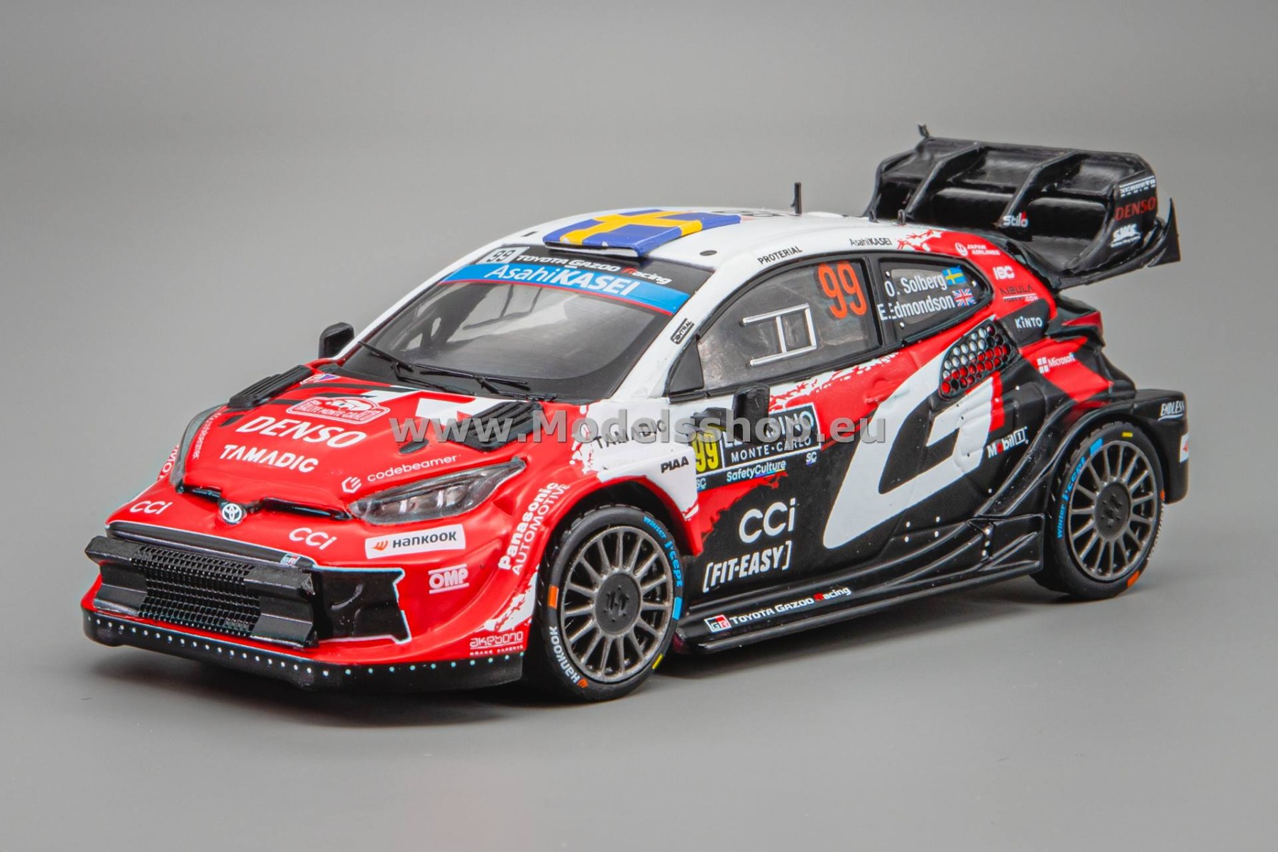 IXORAM1025A.22 Toyota GR Yaris Rally1, Toyota Gazoo WRT, No.99, Winnwe WRC Rallye Monte Carlo 2026, O.Solberg/E.Edmondson