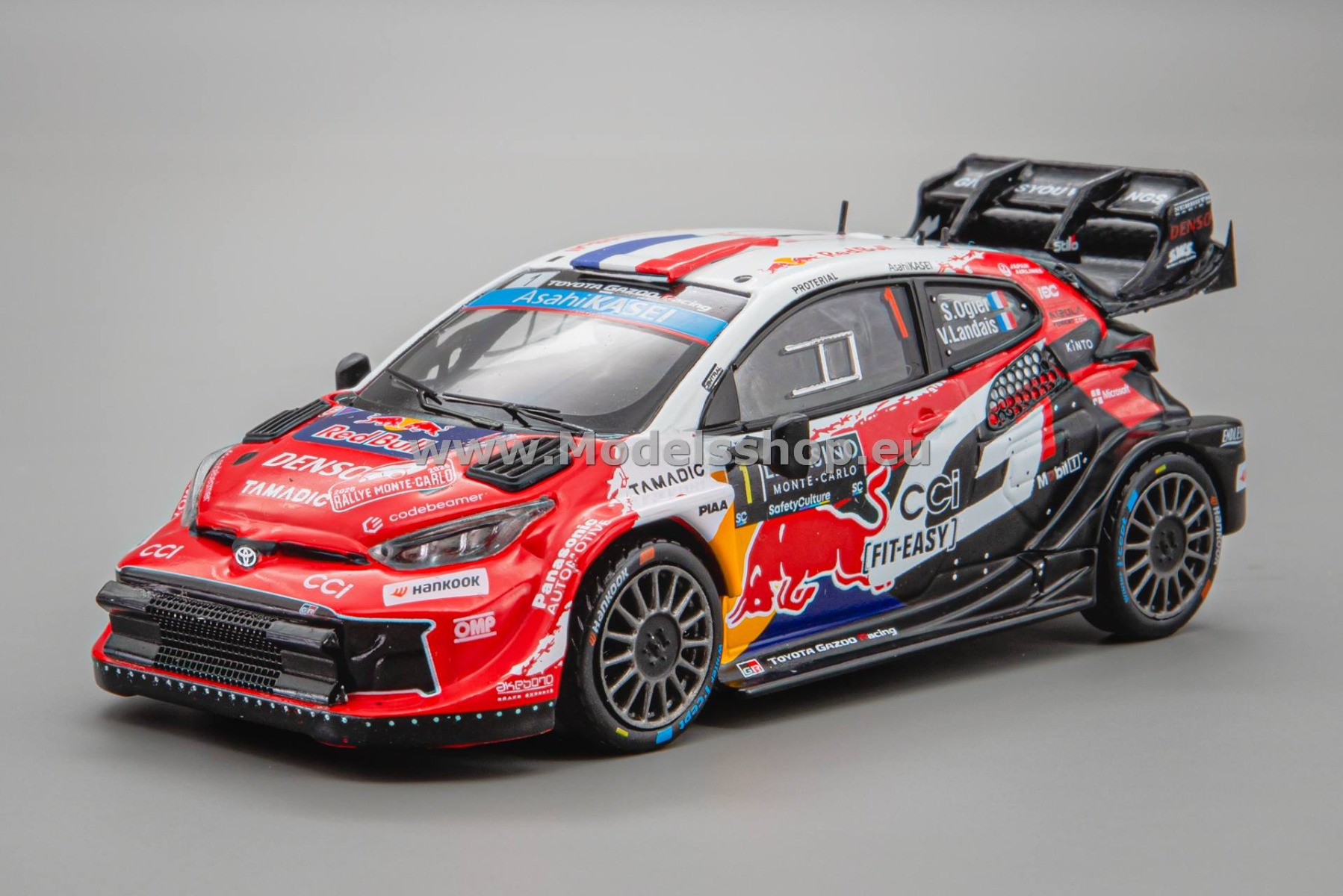 IXORAM1025B.22 Toyota GR Yaris Rally1, Toyota Gazoo WRT, No.1, WRC Rallye Monte Carlo 2026, S.Ogier/V.Landais