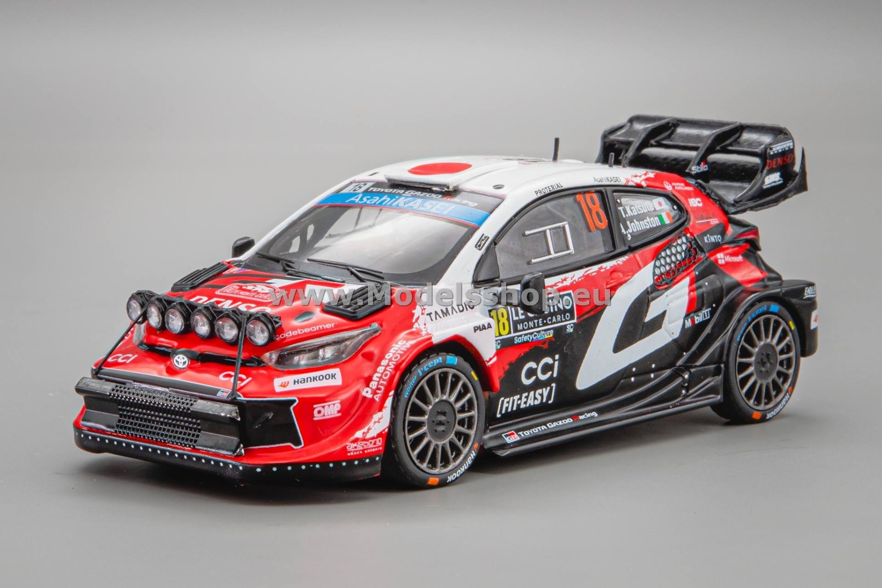 IXORAM1025D.22 Toyota GR Yaris Rally1, Toyota Gazoo WRT, No.18, WRC Rallye Monte Carlo 2026, T.Katsuta/A.Johnston