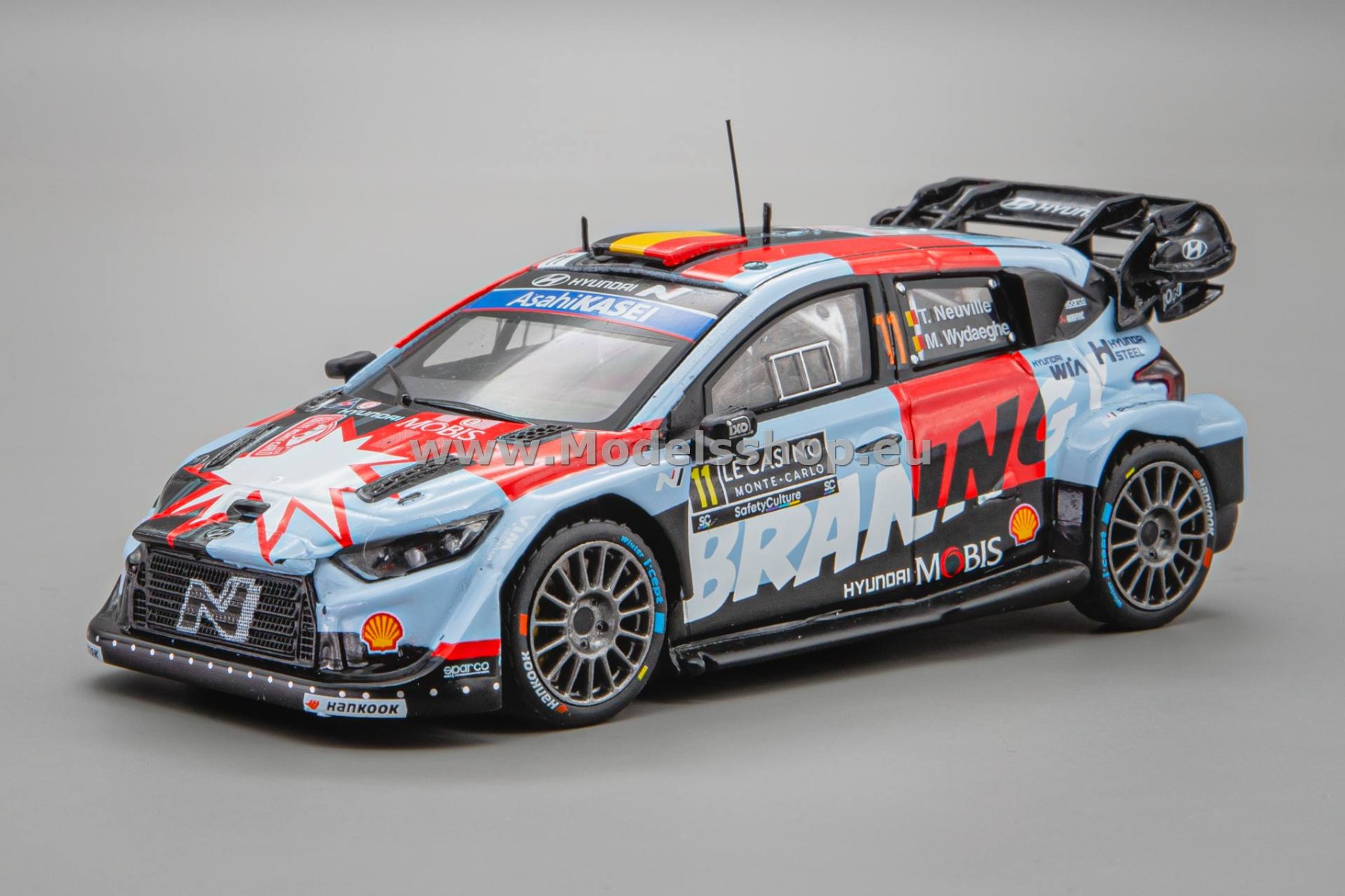 IXORAM1026A.22 Hyundai i20 N Rally1, No.11, WRC Rallye Monte Carlo 2026, T.Neuville/M.Wydaeghe