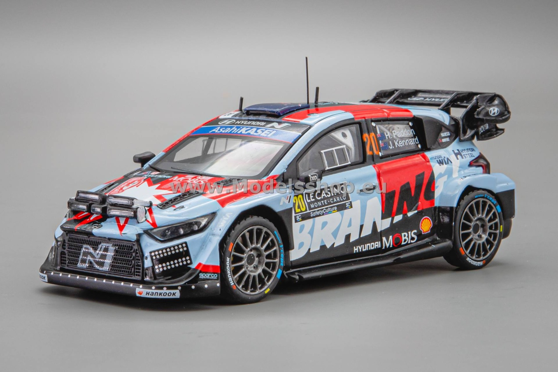 IXORAM1026C.22 Hyundai i20 N Rally1, No.20, WRC Rallye Monte Carlo 2026, H.Paddon/J.Kennard