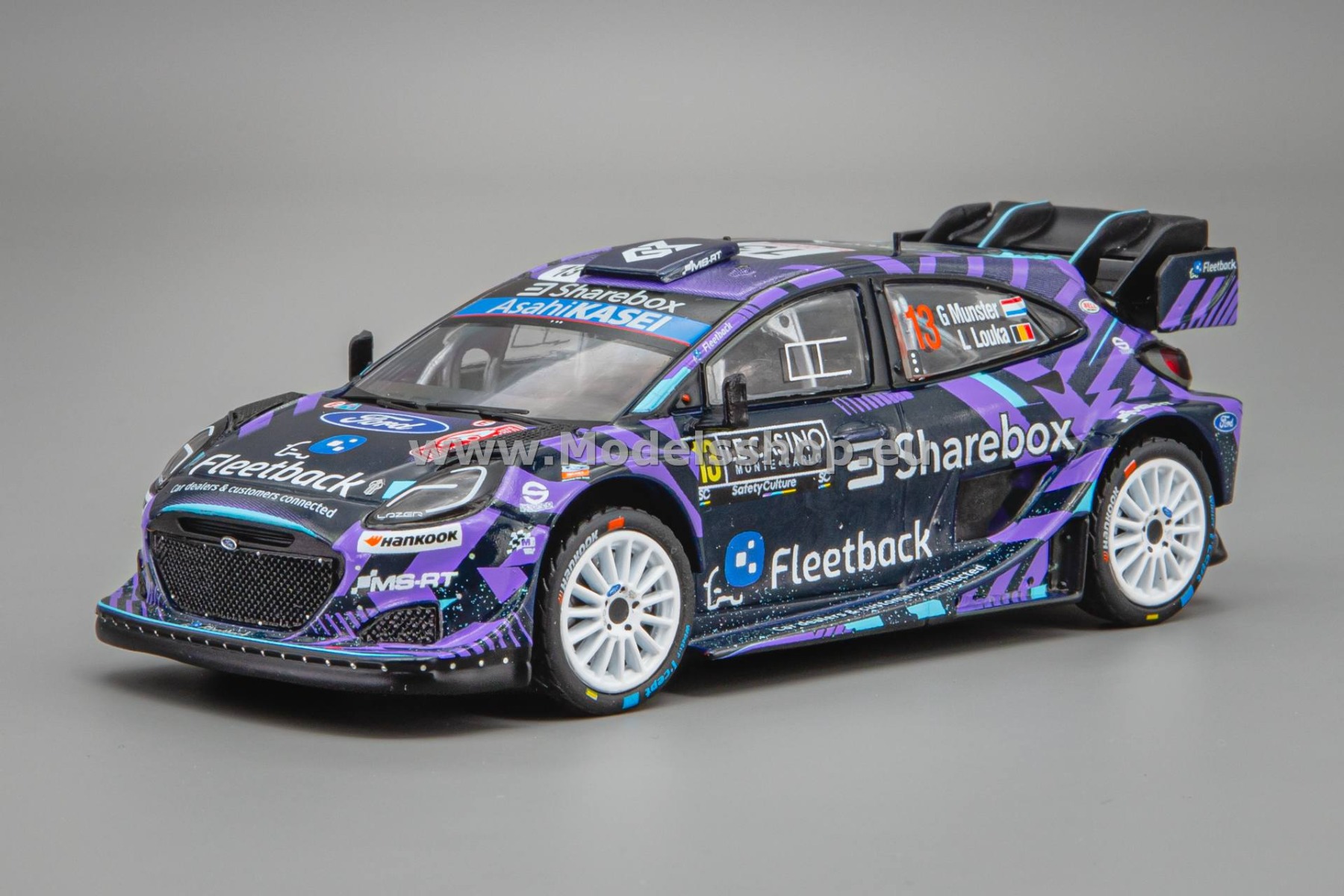 IXORAM1027A.22 Ford Puma Rally1, M-Sport WRT, No.13, WRC Rallye Monte Carlo 2026, G.Munster/L.Louka