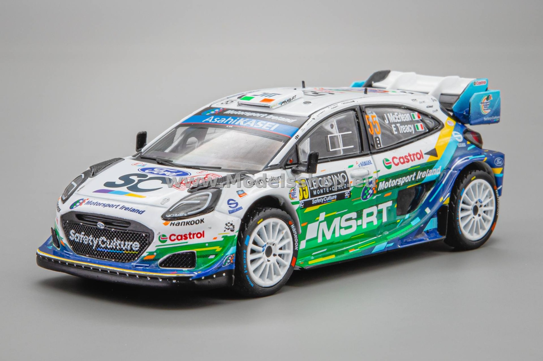 IXORAM1027B.22 Ford Puma Rally1, M-Sport WRT, No.55, WRC Rallye Monte Carlo 2026, J.McErLean/E.Treacy