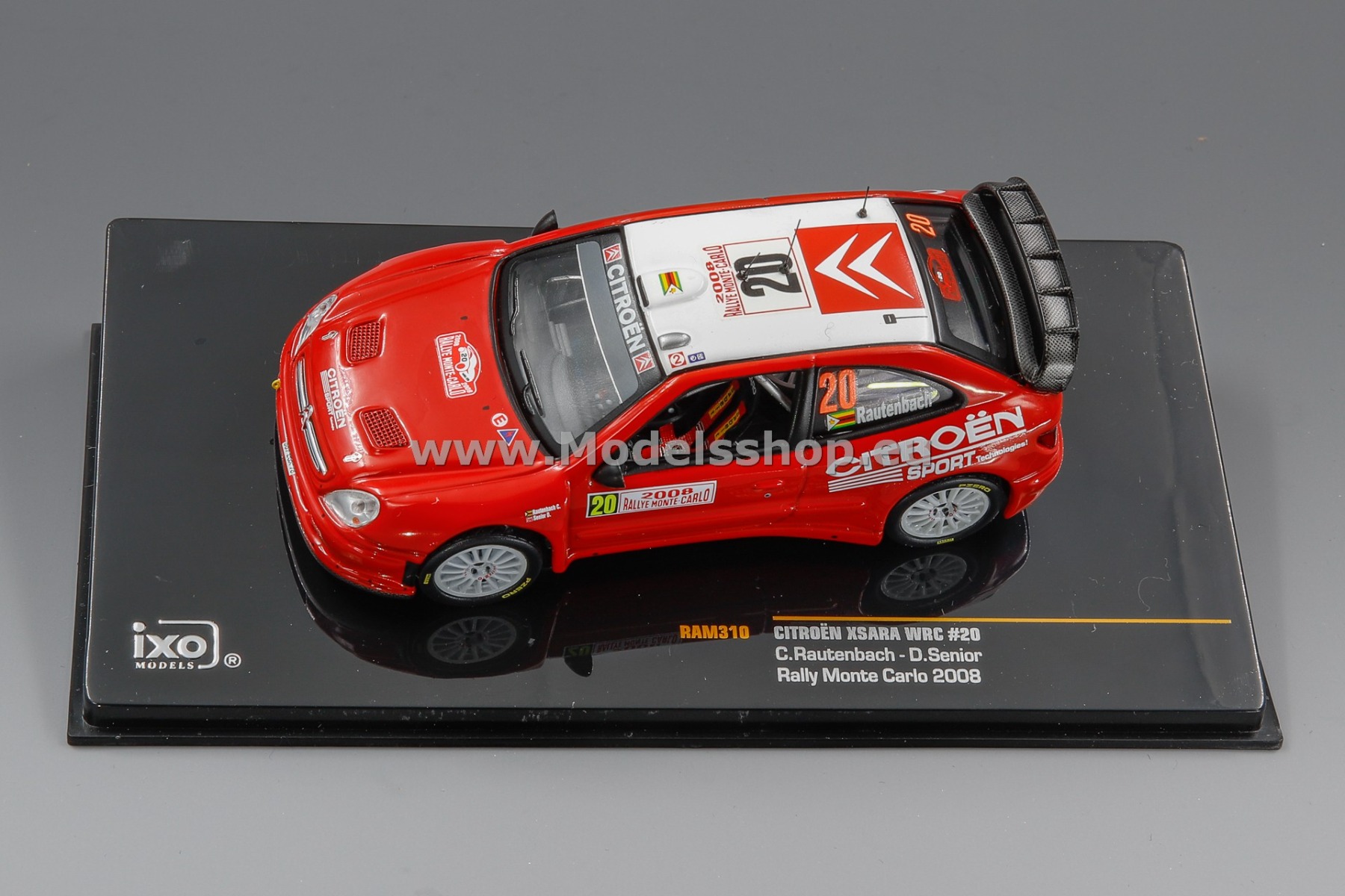 IXO Citroën Xsara WRC 限定版ミニカー Vintage the Citroën Sport Manufacturers' World Rally