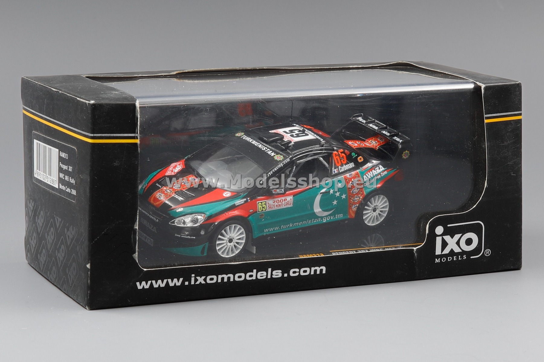 Peugeot 307 WRC Rallye Monte Carlo 2008, L. Carbonaro / M-E