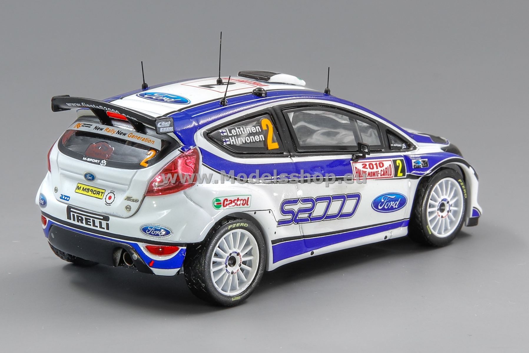 IXO RAM418 Ford Fiesta S2000 No. 2, Winner Rallye Monte Carlo 2010
