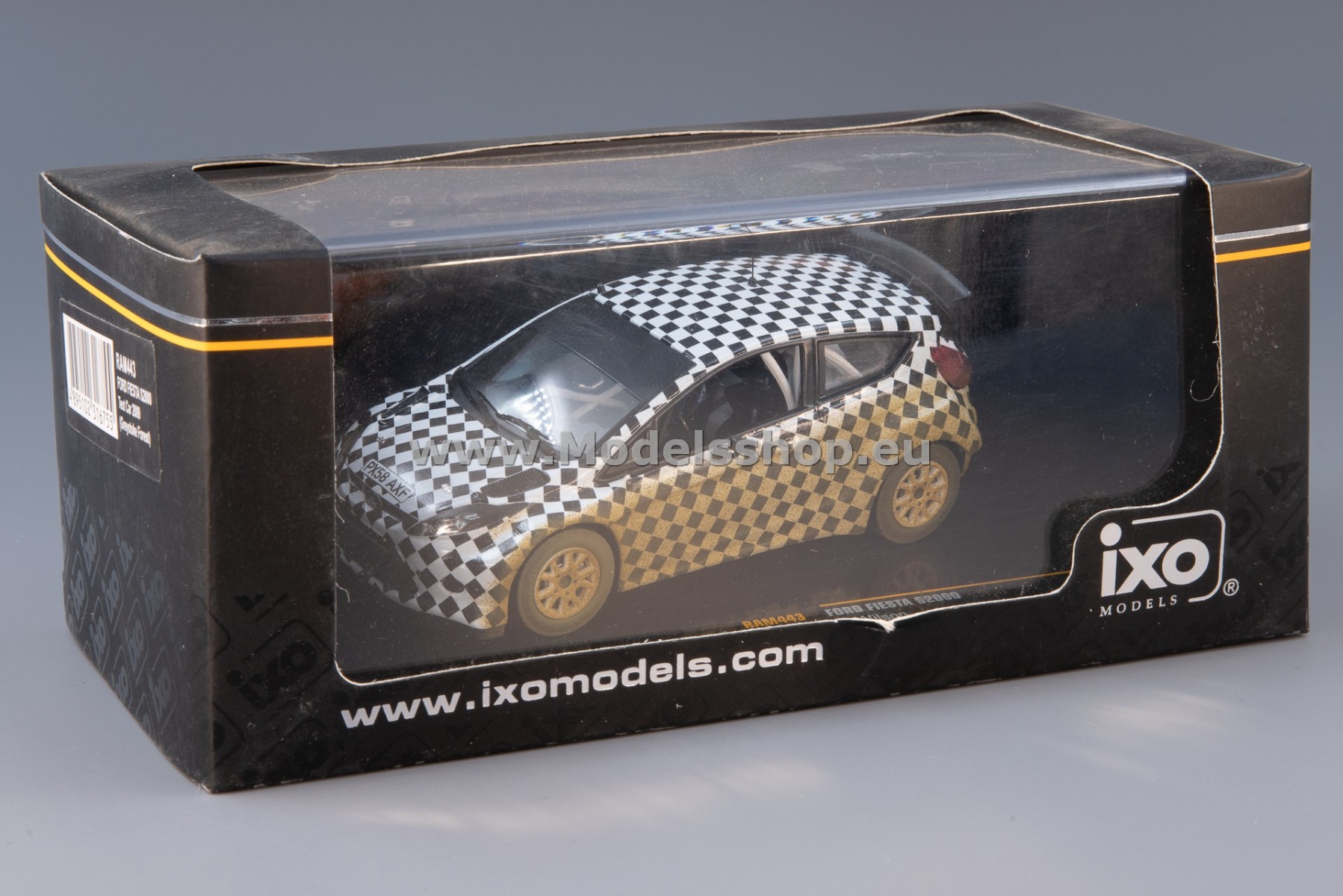 IXO RAM443 Ford Fiesta S2000 2009 Test Car, Greystoke Forest, M