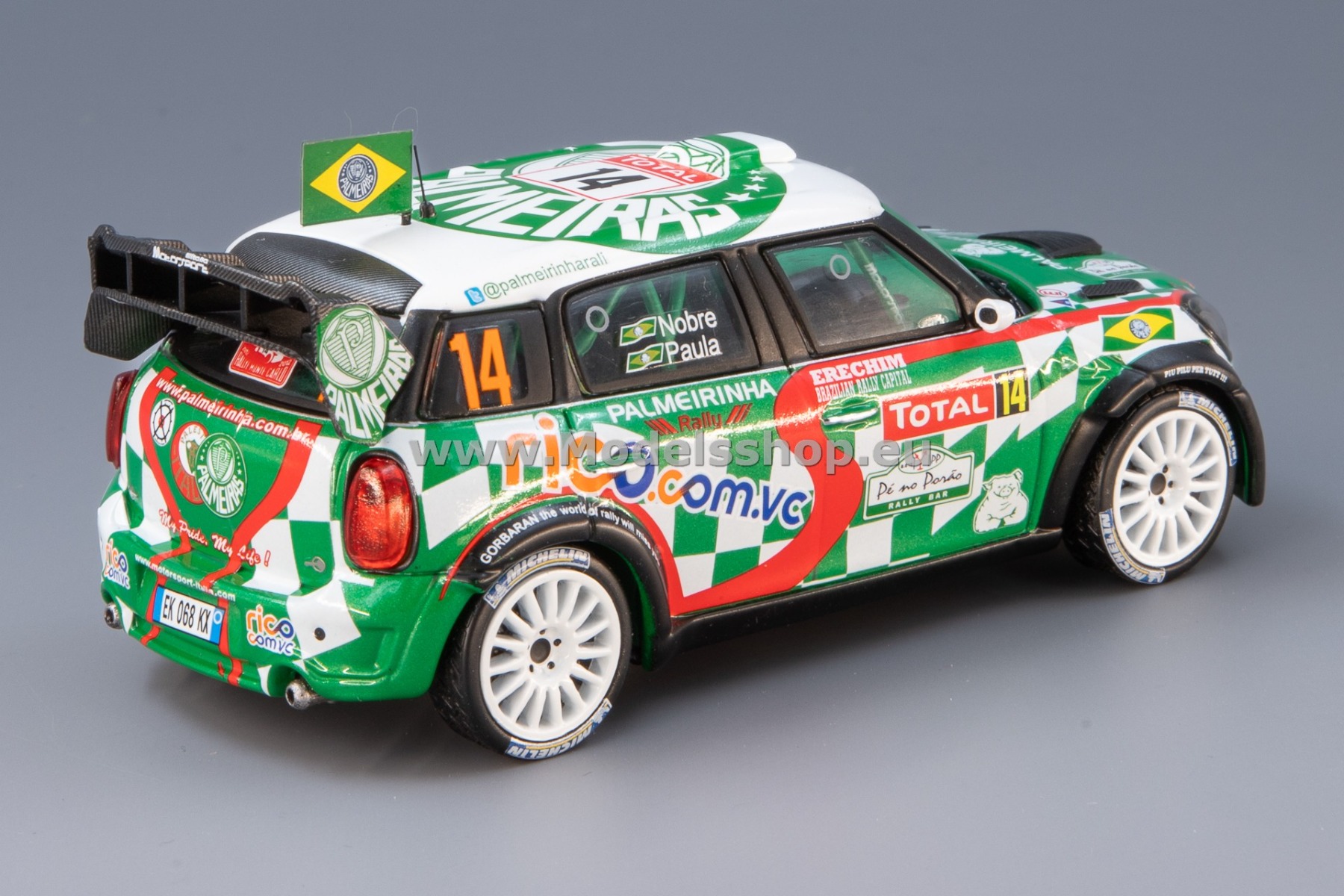 IXO RAM498 Mini John Cooper Works No. 14, Rally Monte Carlo 2012