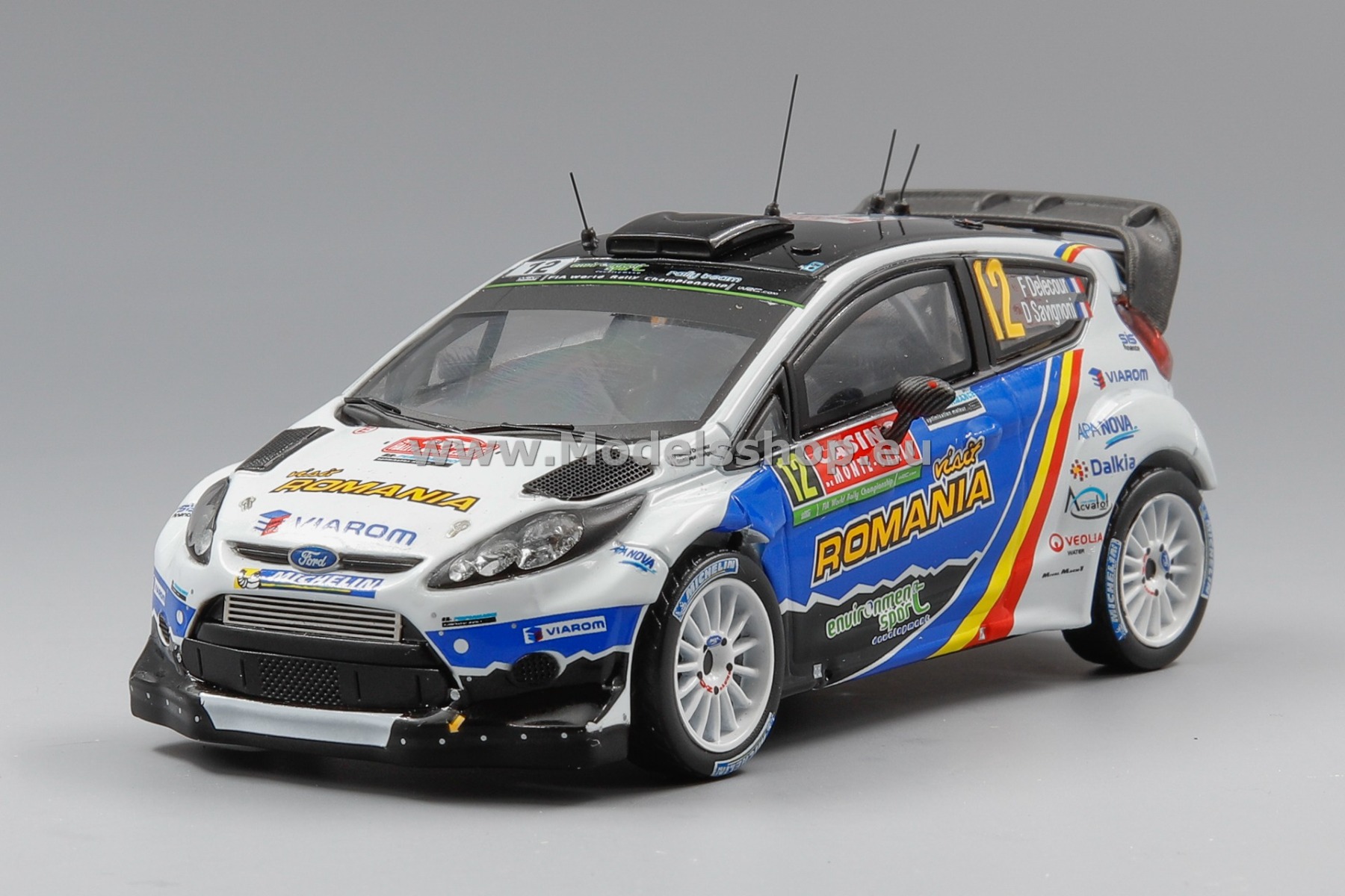 Ford Fiesta RS WRC No.12 Rally Monte-Carlo 2014, F.Delecour / D. Savignoni