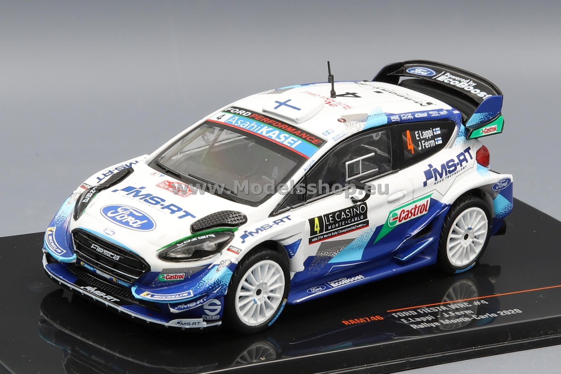 Ford Fiesta WRC, No.4, WRC, Rallye Monte Carlo, 2020, E.Lappi/J.Fern