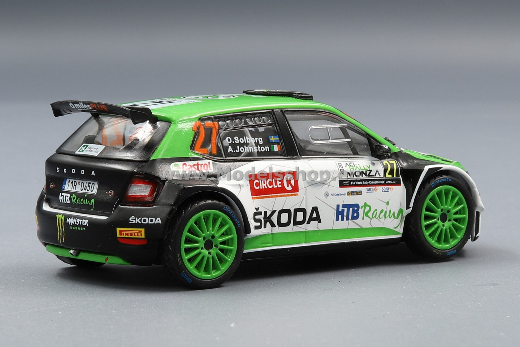 Skoda Fabia R5 Evo, No.27, WRC, Rallye Monza, 2020, O.Solberg/A