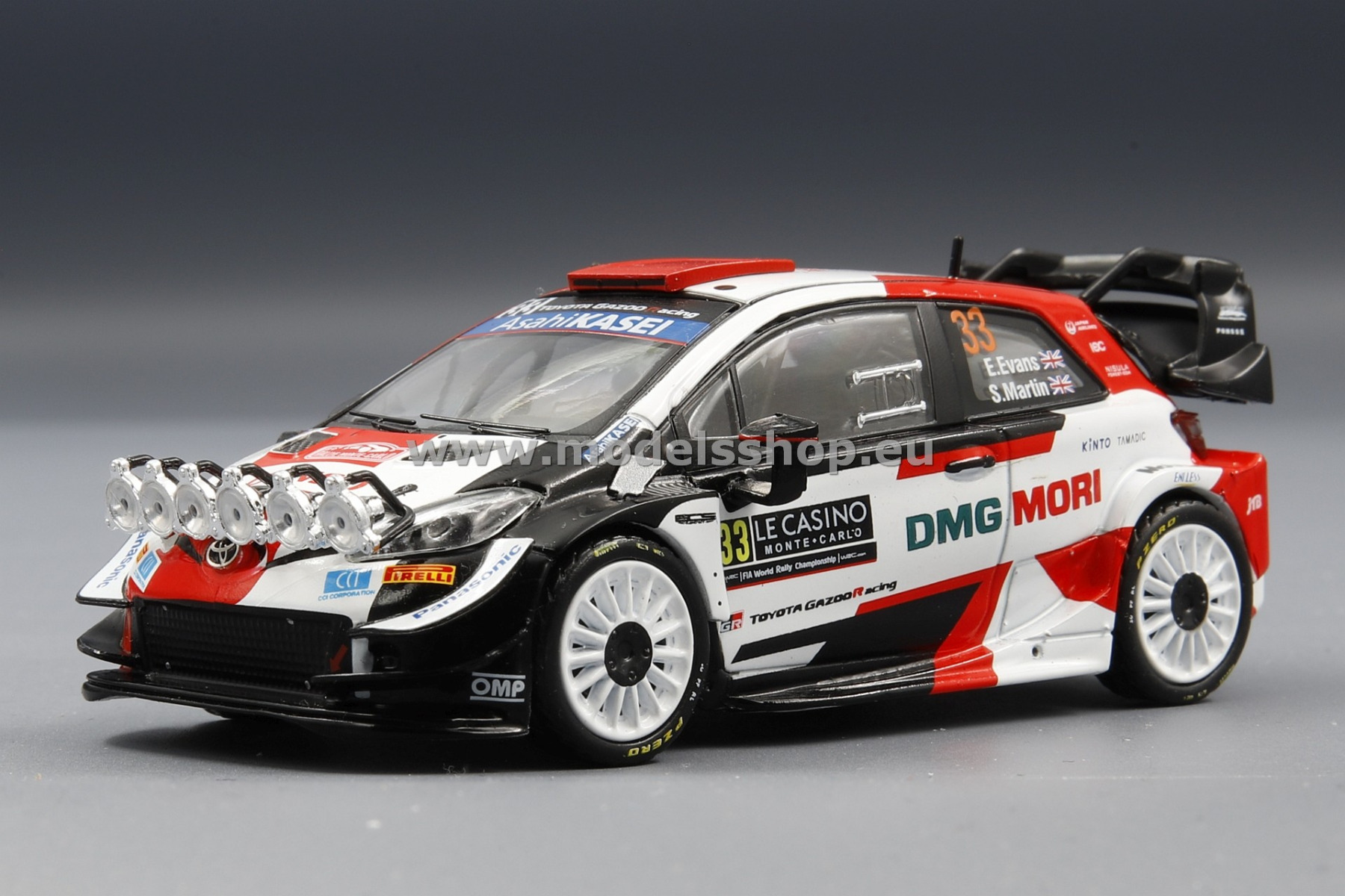 Toyota Yaris WRC, No.33, Rallye WM, Rally Monte Carlo 2021 E.Evans/S.Martin