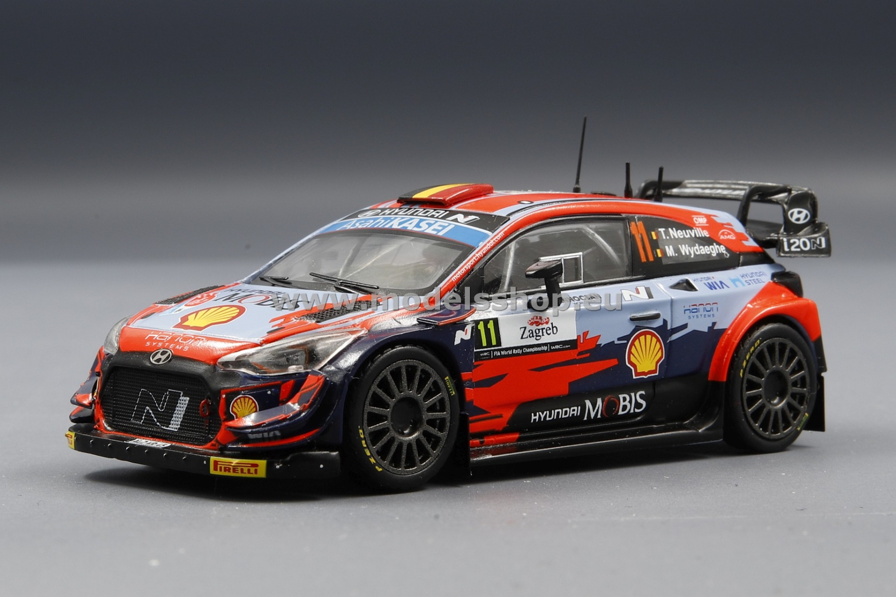 Hyundai i20 Coupe WRC, No.11, Rallye WM, Rally Croatia, 2021, T.Neuville/M.Wydaeghe