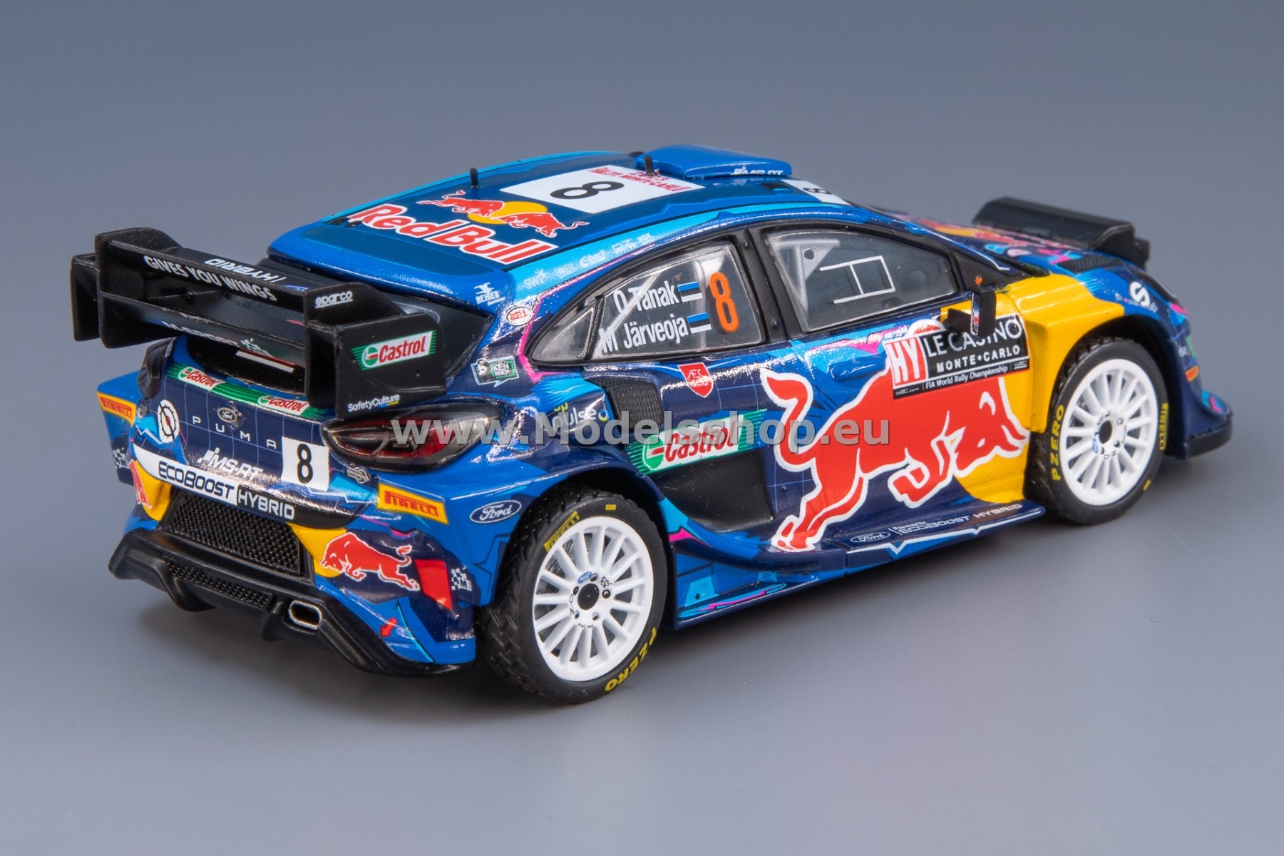 IXO RAM879.22 Ford Puma Rally1, No.8, M-sport Ford World IXO RAM879.22 Ford Puma Rally1, No.8, M-sport Ford World