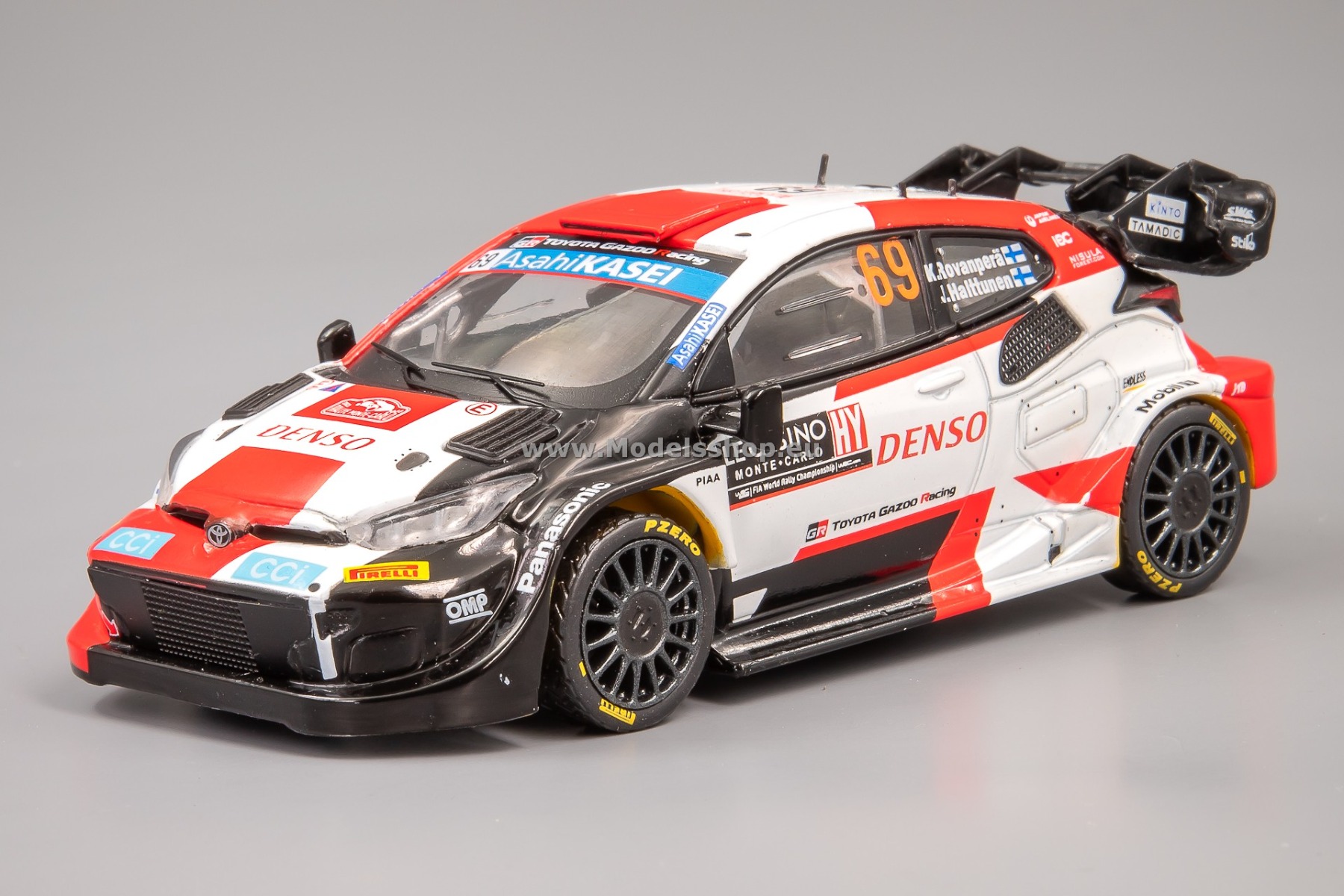 IXORAM898.22 Toyota GR Yaris Rally1 Hybrid, No.69, Rallye WM, Rally Monte Carlo 2023, K.Rovanperä/J.Halttunen